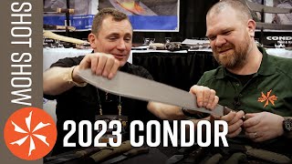 New Condor Knives at SHOT Show 2023  KnifeCenter.com