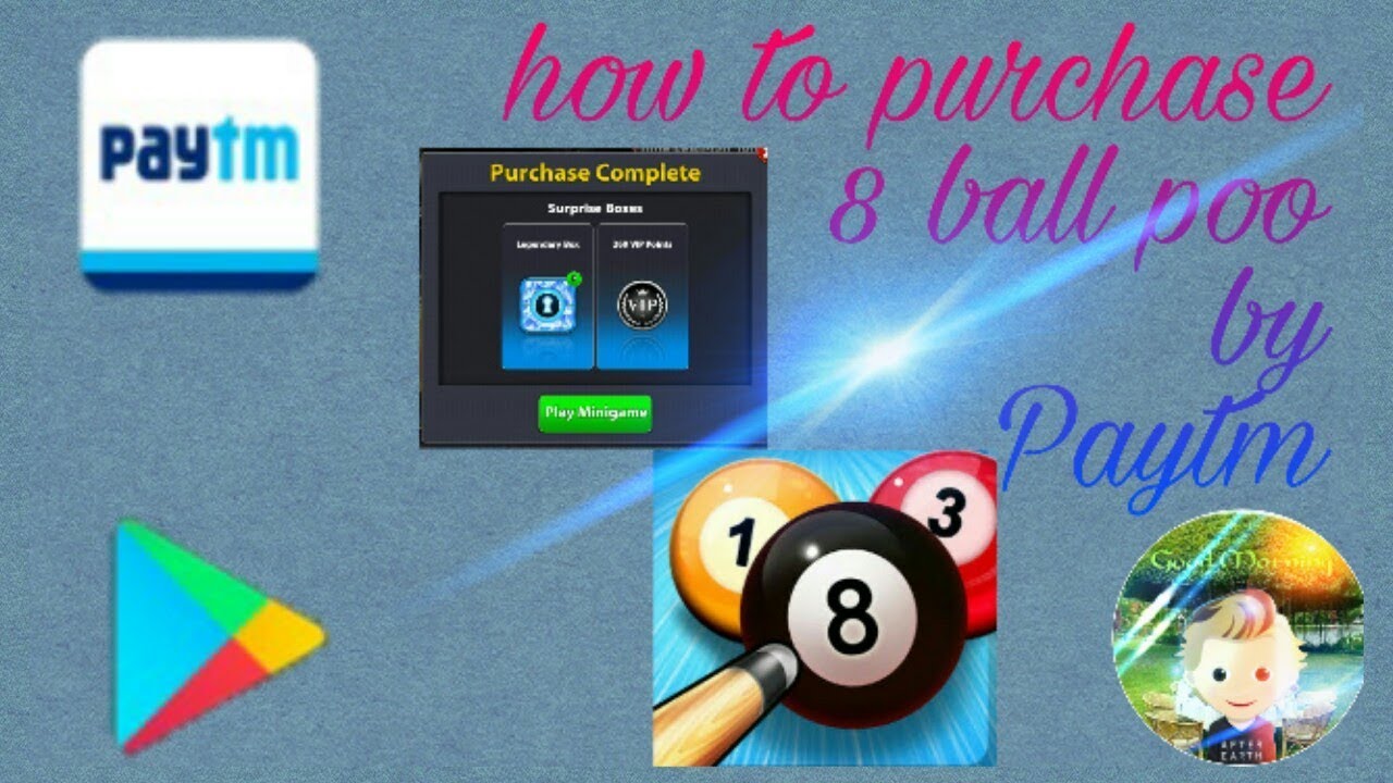 How to purchase 8 ball pool by Paytm - 