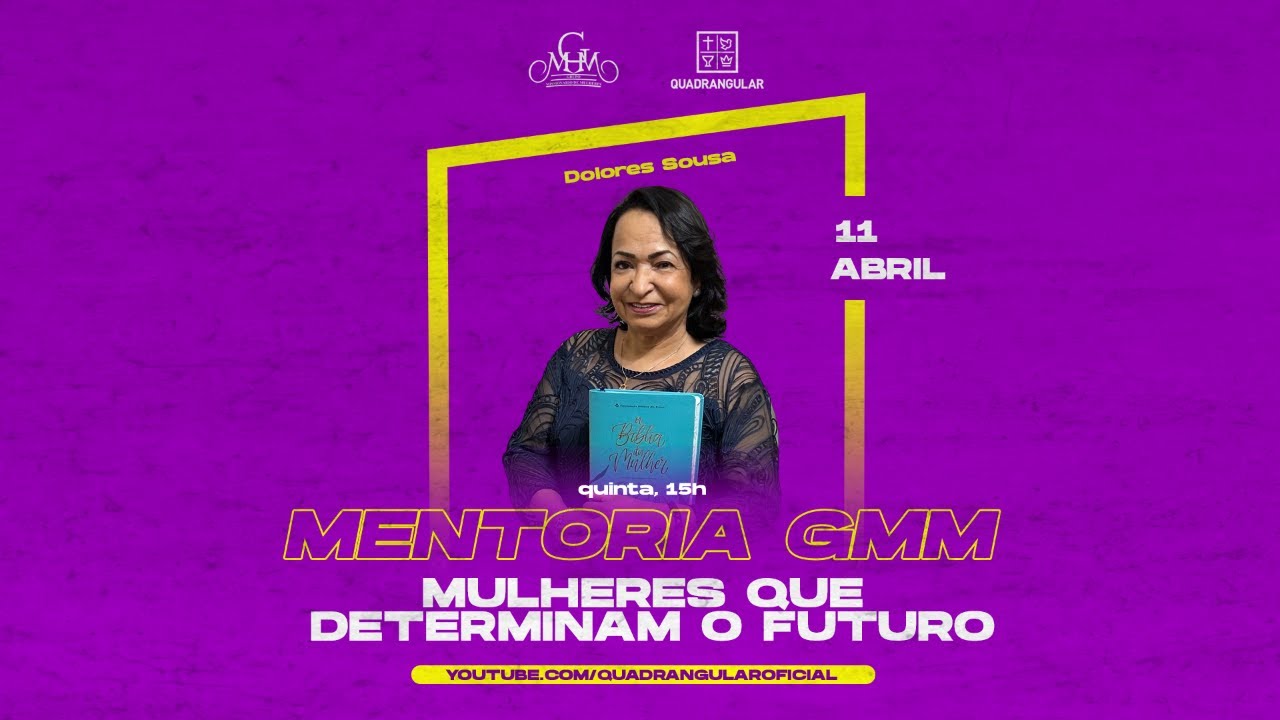 LIVE | MULHERES QUE DETERMINAM O FUTURO - MENTORIA GMM | 15H