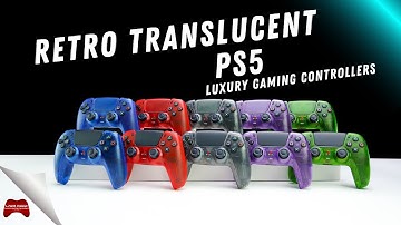 How to Make Nostalgic PS5 Translucent Controllers | LaZa Modz