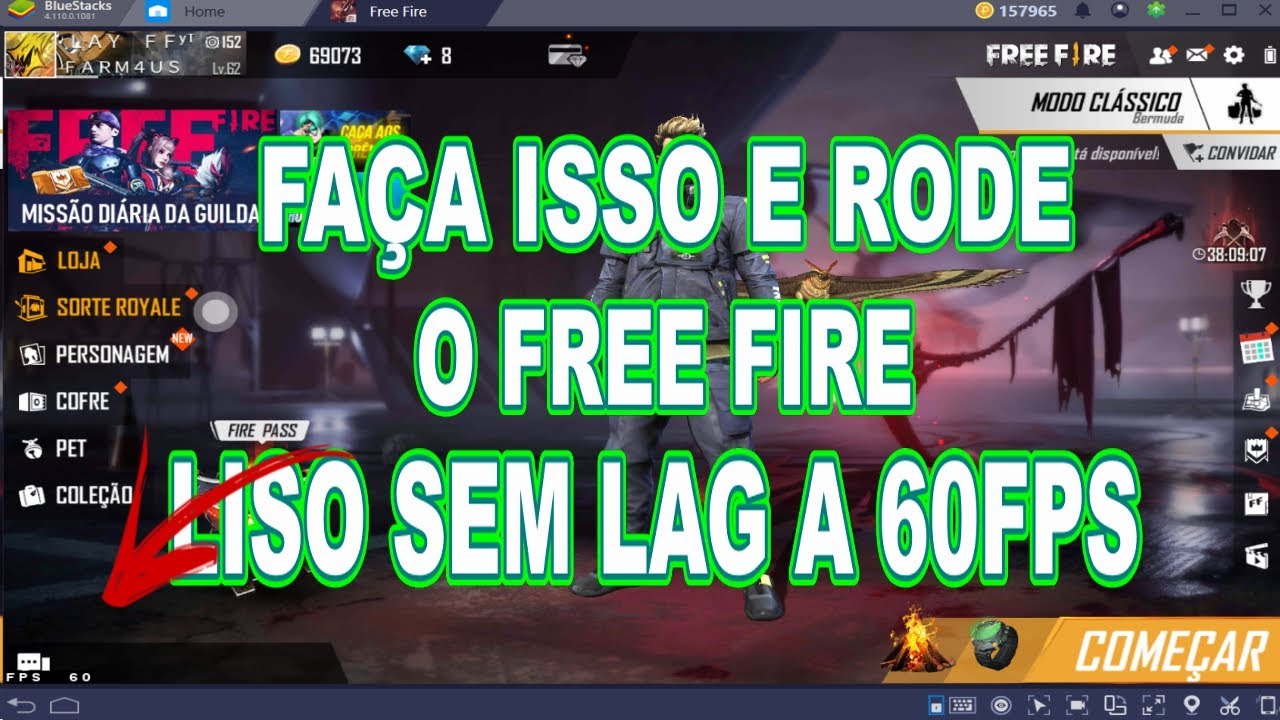 Dicas para jogar Free Fire 'liso' em PC fraco