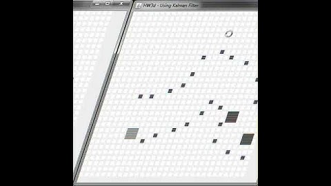 Kalman Filter in 2D square robot