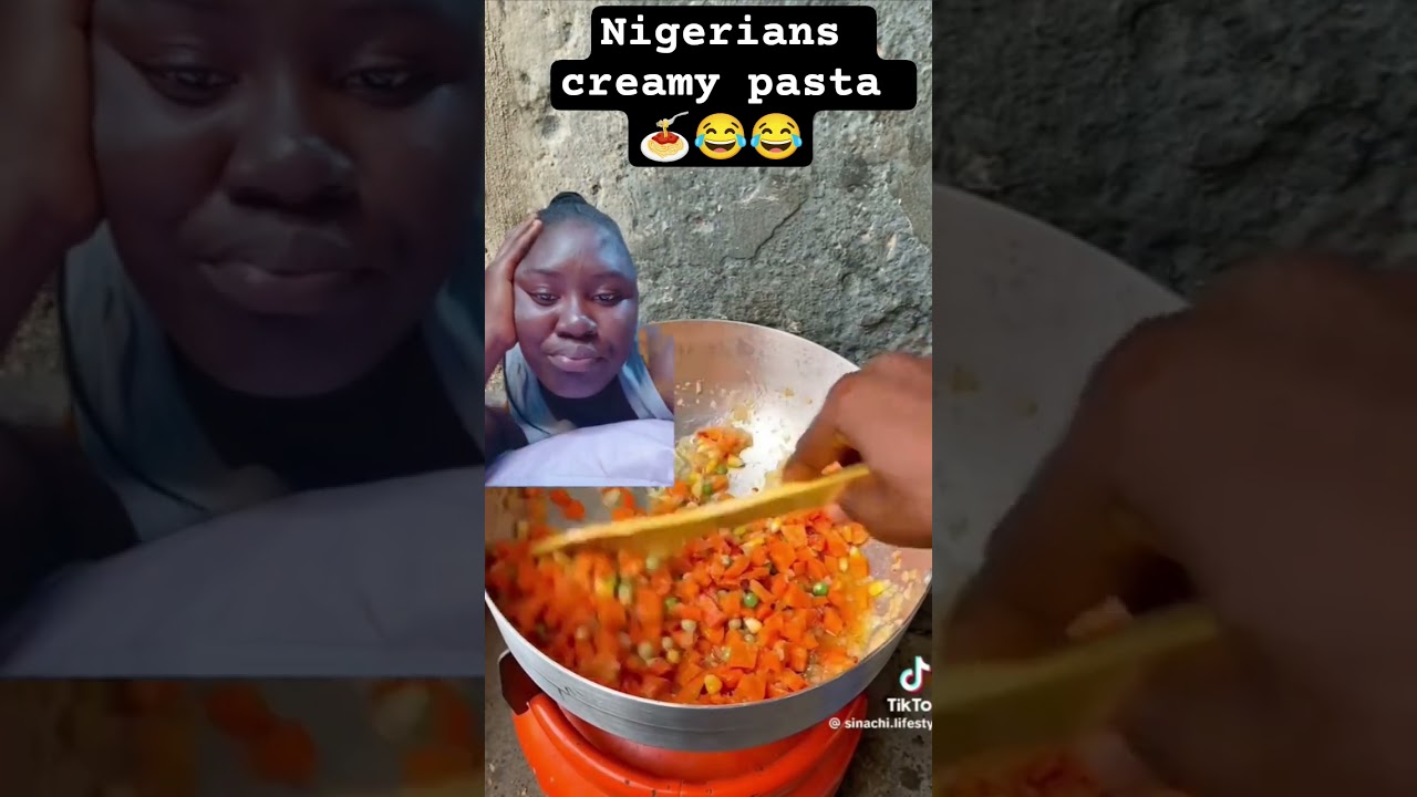 nigerians 🇳🇬 creamy pasta 🍝 😂😂😂 #nigerian #food #ghana #comedy