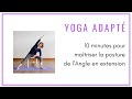 10 minutes de yoga sur chaise pour matriser la posture de langle  yoga tout franais