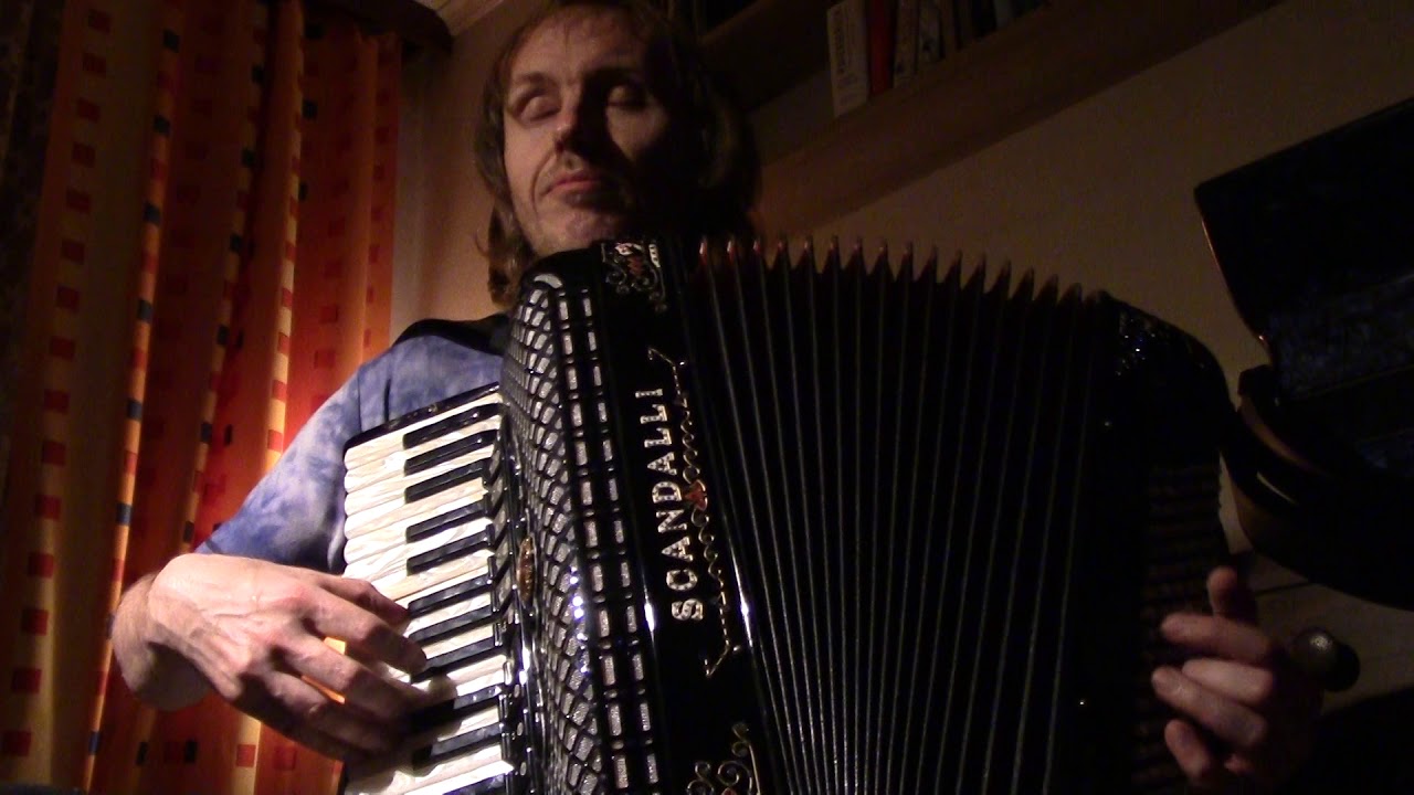 Zelené háje, lásko mých let   - Polka  - Akordeon  :-)