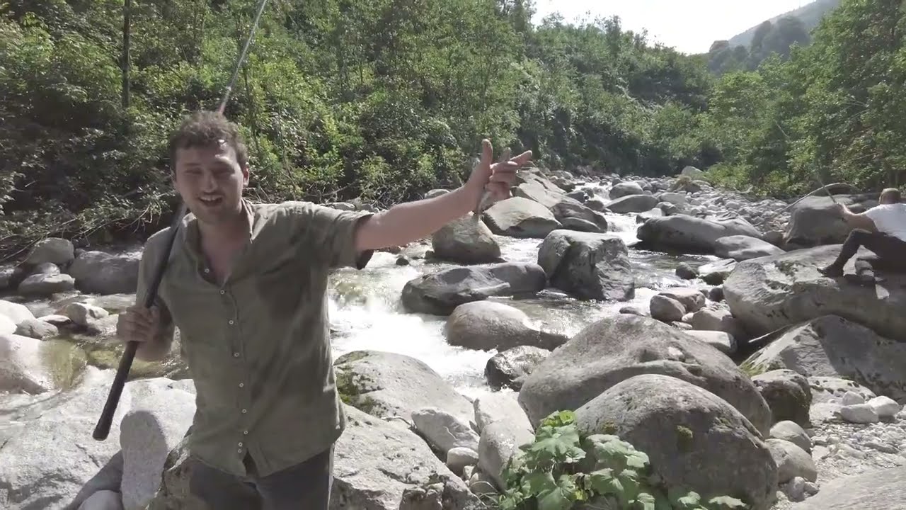 FIRTINA DERESİ ALABALIK AVI / NEKNARİ YAYLASI / ARDEŞEN / RİZE