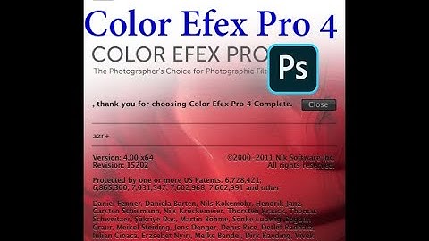 How to install Color Efex pro 4 Filter in Photoshop?