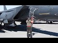 Preparing US Gigantic F-15 Before Scary Dogfight at Extreme Altitudes