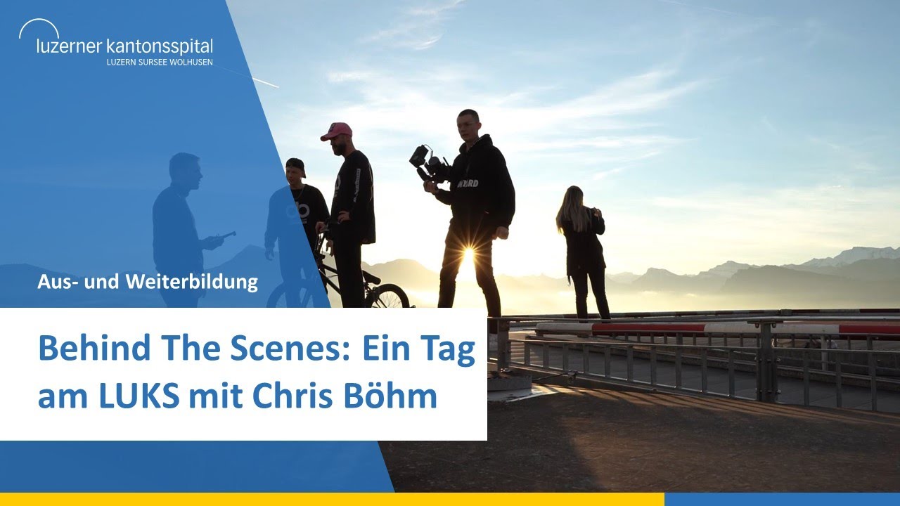 Behind The Scenes: Ein Tag am LUKS mit Chris Böhm