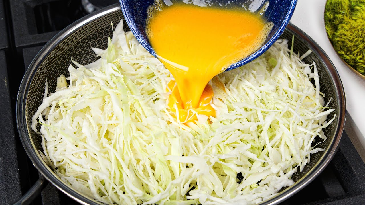 “Delicious and Easy Cabbage and Egg Recipe – Healthy and Tasty!” – Video