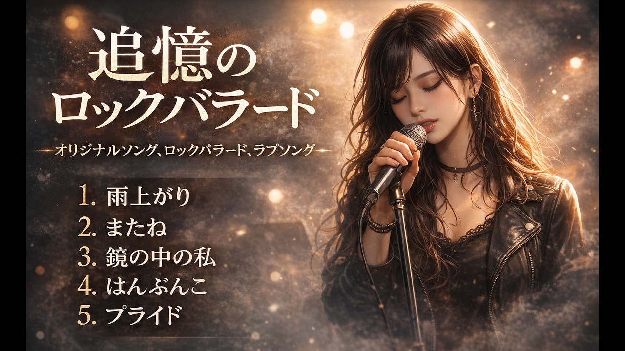 追憶のロックバラード#オリジナルソング #ロックバラード #ラブソング