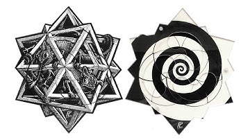 Rotascope by Pluton 2.3 - Intersecting circles double-sided puzzle