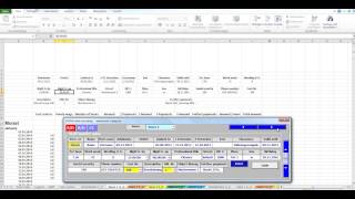 100% Fully time tracking application in Excel VBA screenshot 5