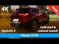 Mazda CX-30 - FIRST quick look in 4K | Interior-Exterior (Day-Night), SkyActiv X - Exhaust sound!