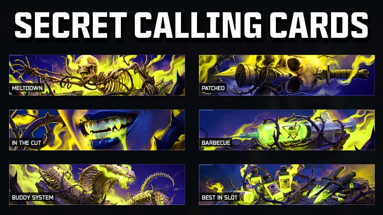 How to Unlock ALL Season 03 Calling Cards Including Dark Ops for ENDGAME in Black Ops 7
