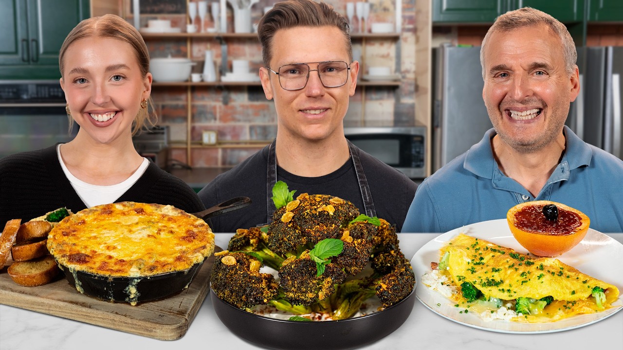 Boomer vs. Gen Z Cooking Challenge (ft. Phil and Lily Rosenthal)