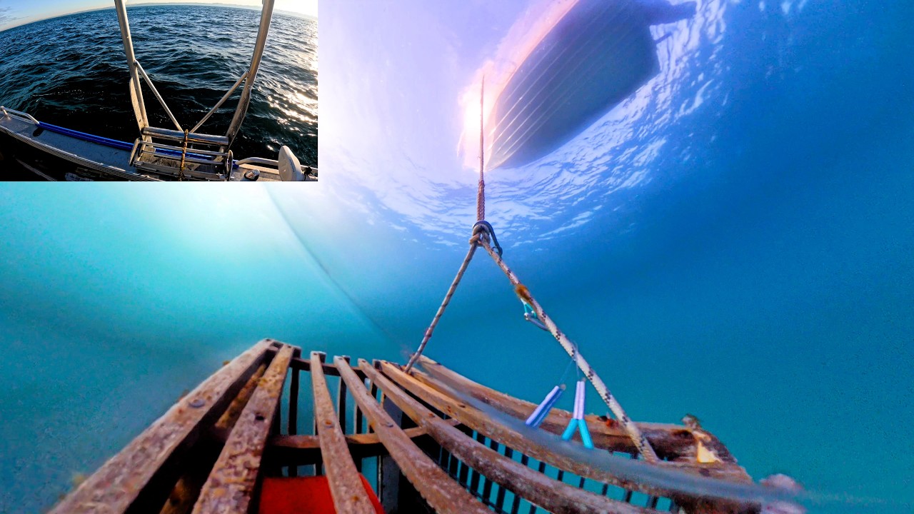 CRAY-CAM — Лодка и точка зрения Рака, одновременно!