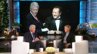 President Clinton Watches 'Grey's Anatomy'