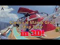 VR180 3D Tour of the Carnival Mardi Gras Cruise Ship