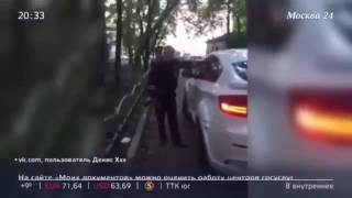 Угон BMW x6 из автосалона!