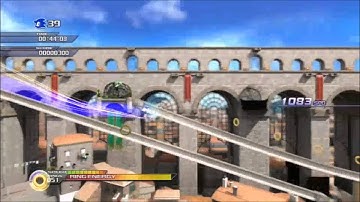 Sonic Unleashed Rooftop Run Act1 Speedrun 01:15:93
