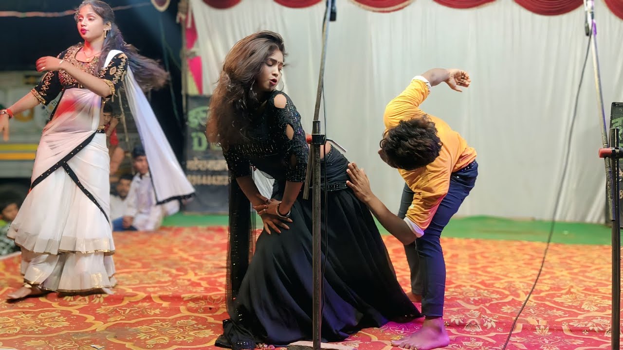 कमर दबईयो देहब डांस||आर्केस्ट्रा वीडियो फेमस डांसर एंड महेक डांसर और प्रीती जबरदस्त मुकाबला डांस