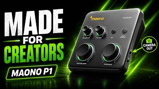The MAONO P1 Might Be the Ultimate Creator Audio Interface