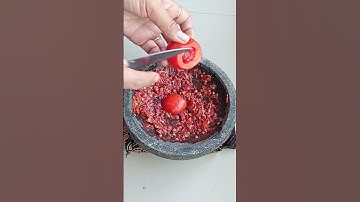Thumbnail of resep sambal terasi mentah#food #mukbang #kuliner