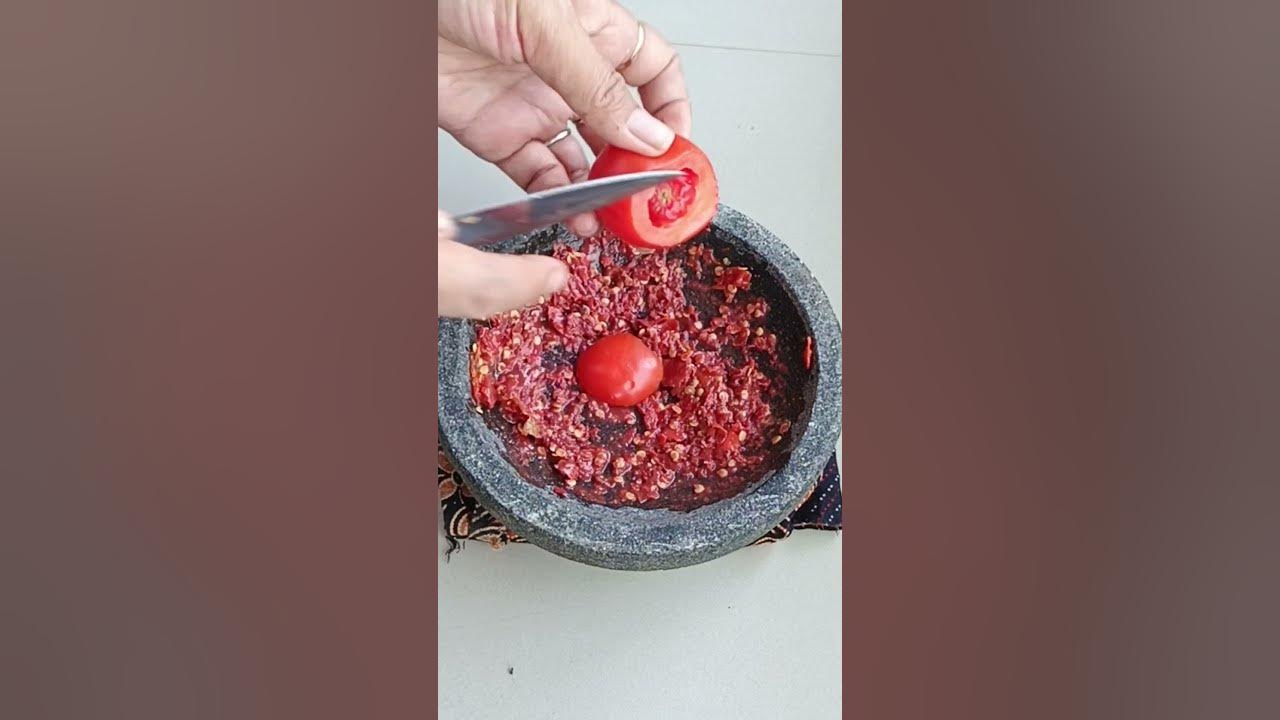resep sambal terasi mentah#food #mukbang #kuliner