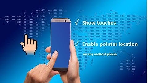 How to enable show touches on any android phone | Developer option