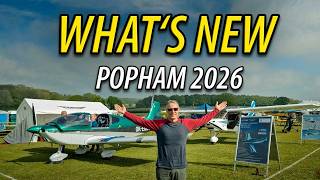 See What's New at Popham 2026 - Interviews and New aircraft