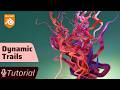 Curves from Simulation Trails | Blender Geometry Nodes Tutorial
