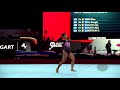 Nayak pranati ind  2019 artistic worlds stuttgart ger  qualifications floor exercise