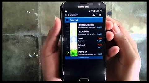 Samsung Galaxy S5 : How to lock messages (Android Phone)