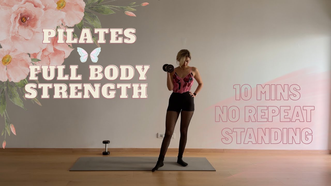 10 MIN CARDIO PILATES | HIIT Full Body Workout