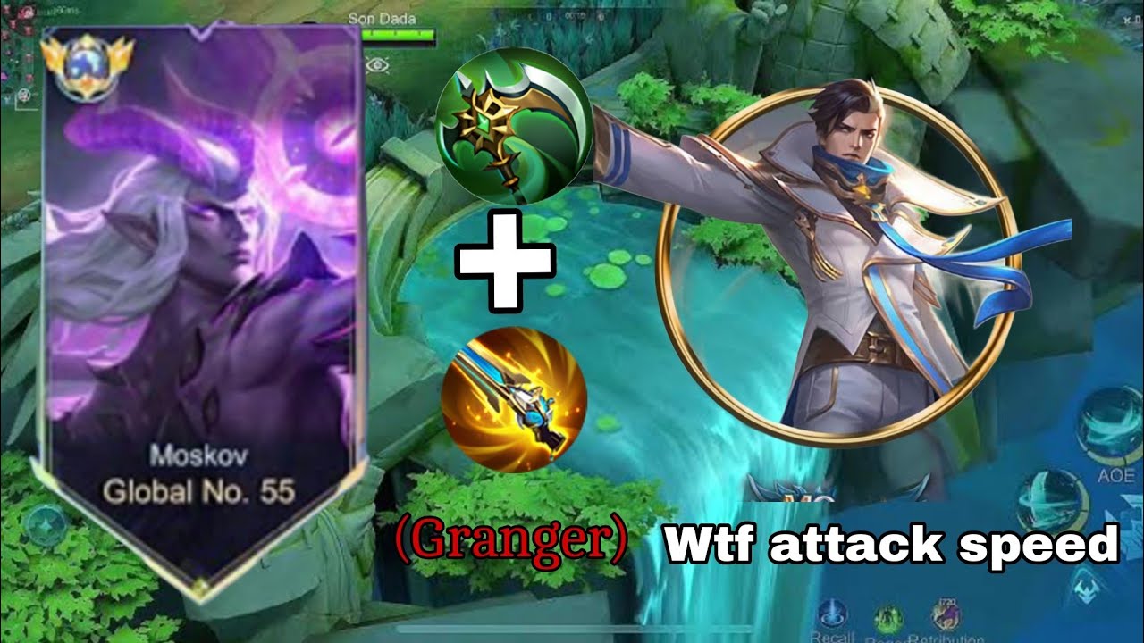 Moskov Best Attack speed build Mobile Legends Gameplay 