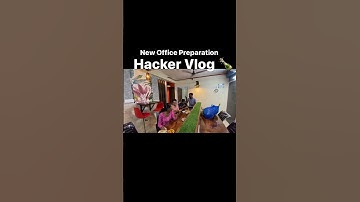 New Office of HackerVlog #cybersecurity #ethicalhacking #newoffice #tour