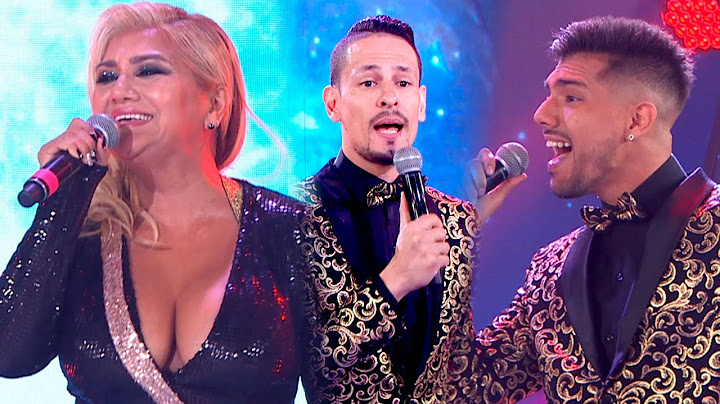Gladys "La bomba tucumana" y Tyago Griffo hicieron un trío con Rodrigo Tapari cantando "Digale"