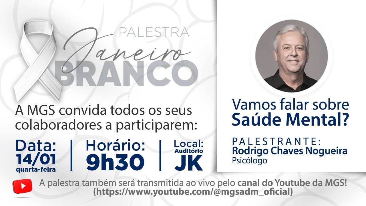 Palestra JANEIRO BRANCO