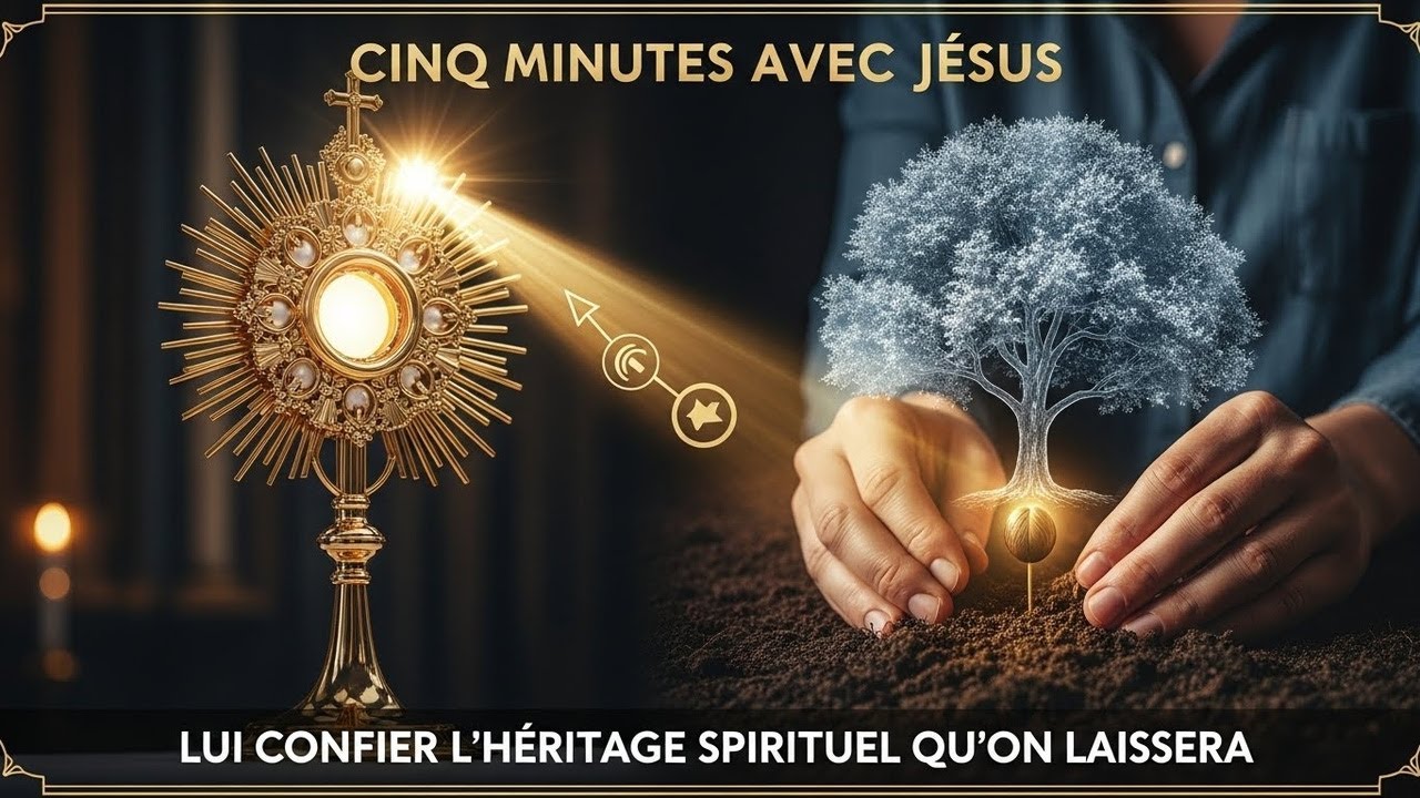 Cinq Minutes avec Jésus au Saint-Sacrement : Lui confier l'héritage spirituel qu'on laissera.