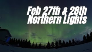 Experience The Northern Lights Dancing Over A Winter Wonderland