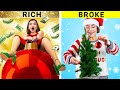 Chica Rica vs Chica Pobre / Historia de Navidad