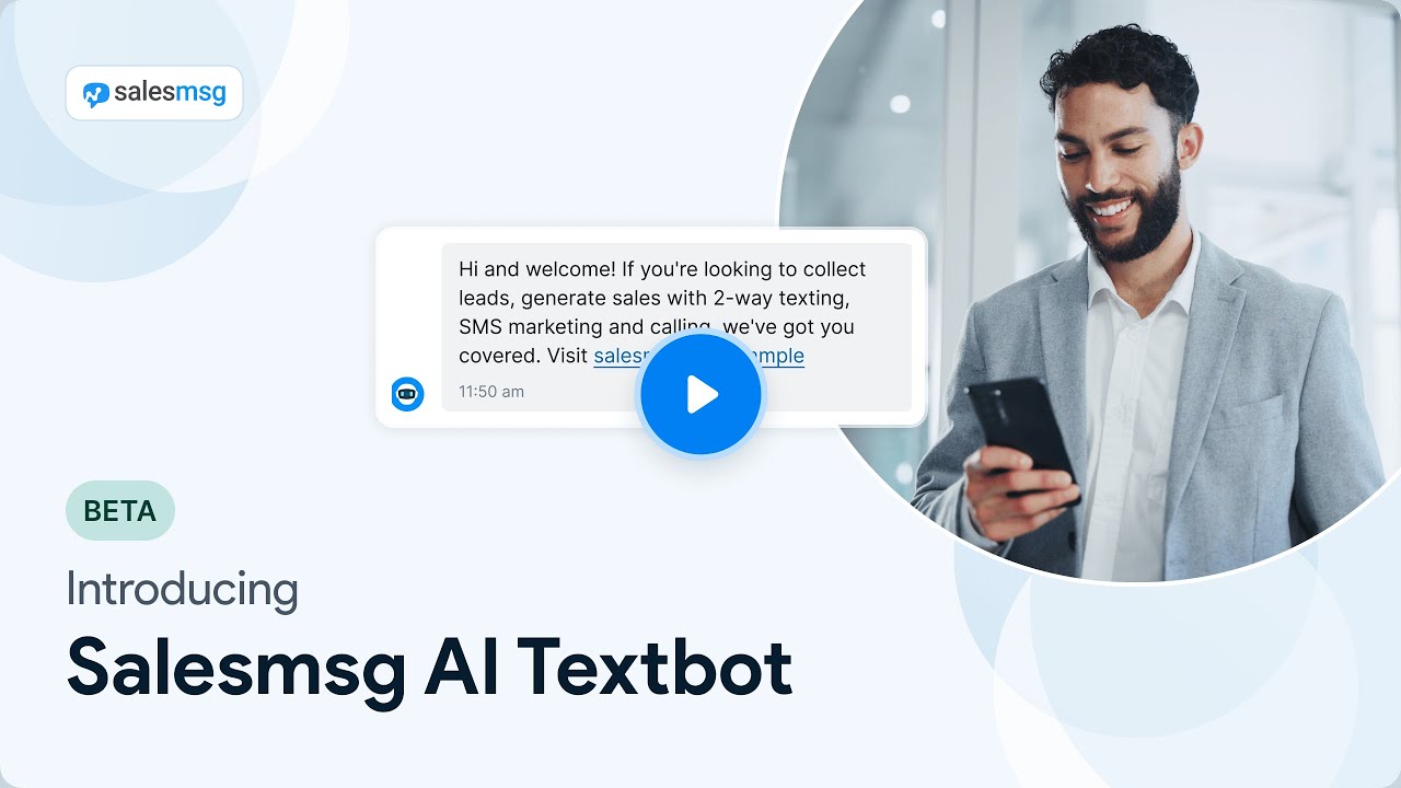 Textbot NEW! Salesmsg AI Textbot - YouTube