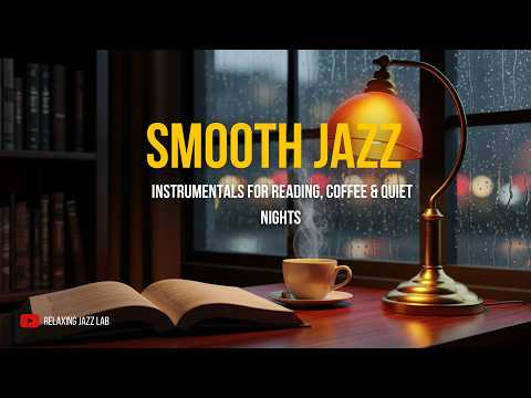 Rainy Window Jazz 🎷 Relaxing Instrumentals for Reading, Coffee & Quiet Nights