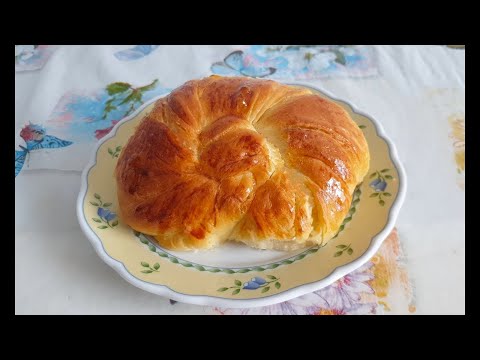 Слоенные дрожжевые булочки!