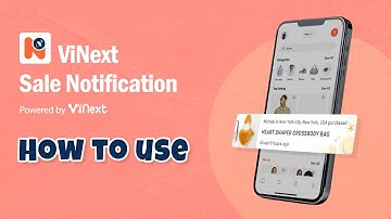 Install and Use Vinext Sale Notification