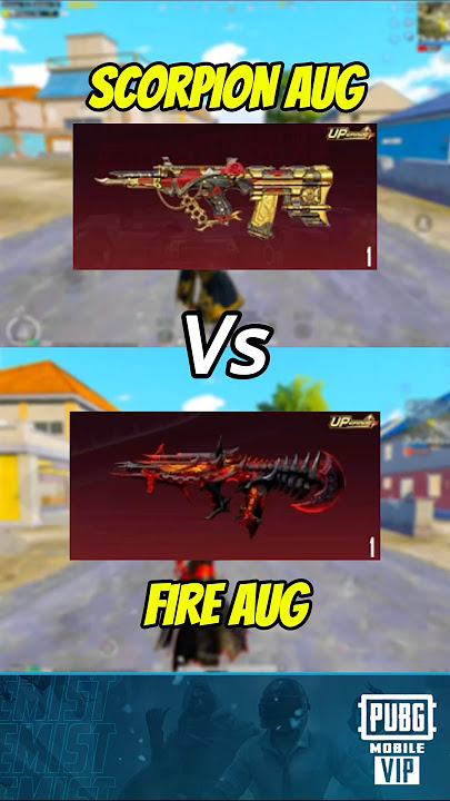 NYXEN ROSE AUG Vs ABYSSAL HOWL AUG #shorts #pubgmobile #shortsfeed