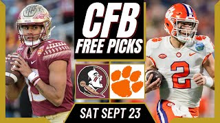 FLORIDA STATE vs CLEMSON CFB Picks & Prediction | College Football Free Picks Today