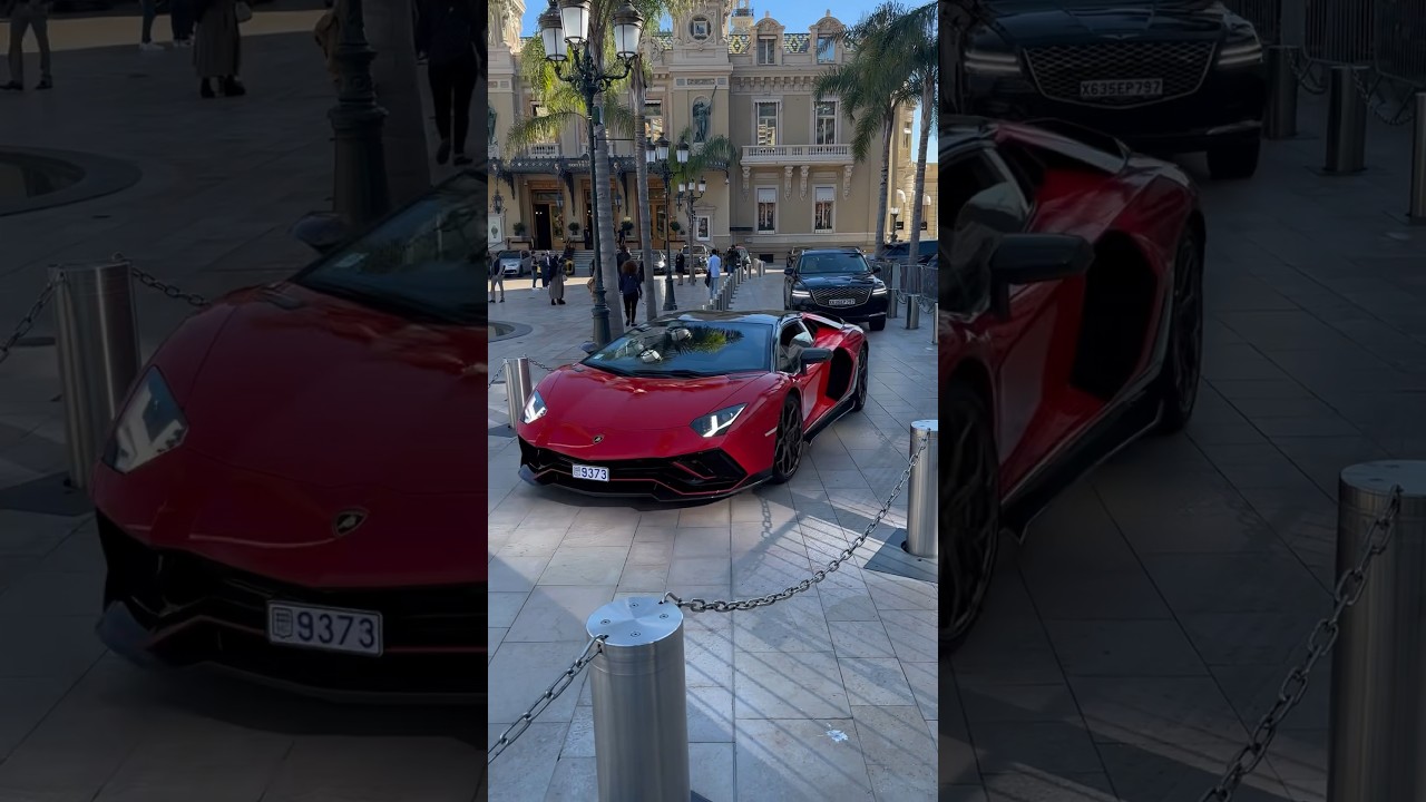 Lamborghini Aventador Ultimae in Monaco 🔥 