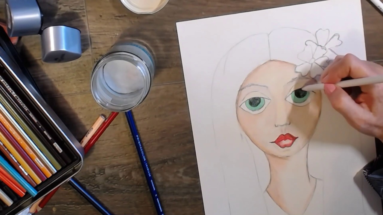 Mixed Media Girl Series No. 4 YouTube